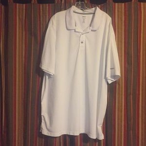 White Reebok Polo
